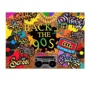 Sailvan háttérkendő — vinil fotóvászon háttér rendezésekhez, születésnapi téma