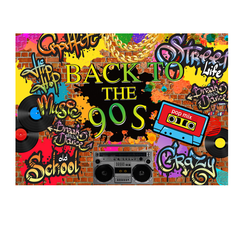 Sailvan háttérkendő — vinil fotóvászon háttér rendezésekhez, születésnapi téma