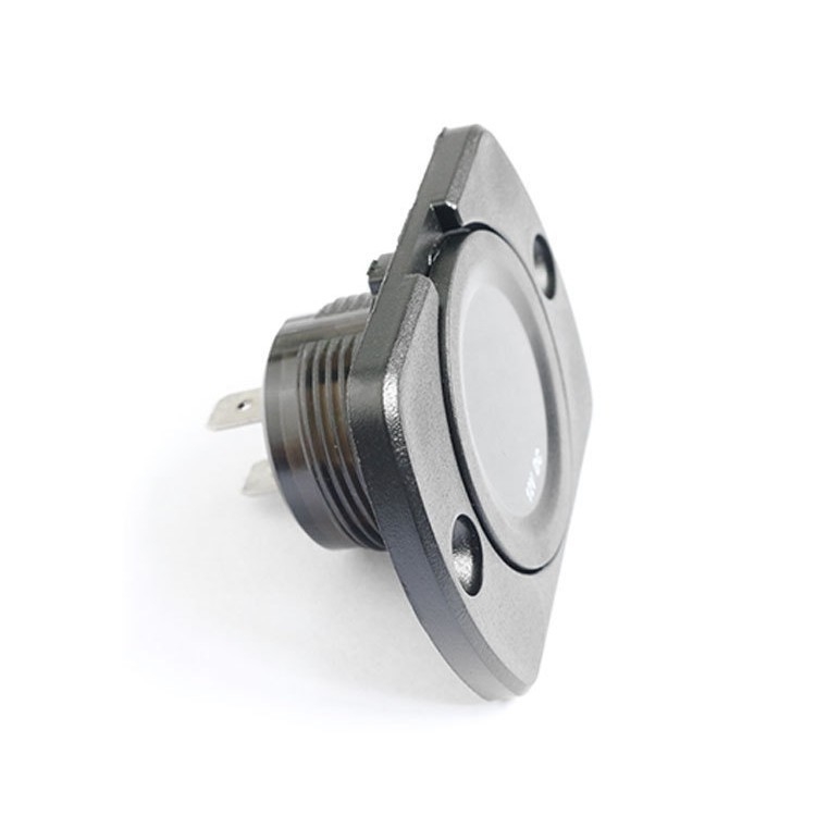 Voltmetru auto cu afișaj LED DC, panou cu o singură cifră, universal 12-24V