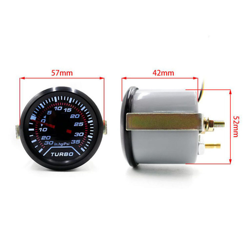 FY Turbo Boost mjerač s LED zaslonom, PP plastika, 12V, Model SKU190327633