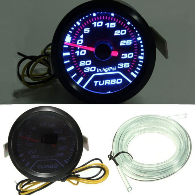 FY Turbo Boost mjerač s LED zaslonom, PP plastika, 12V, Model SKU190327633