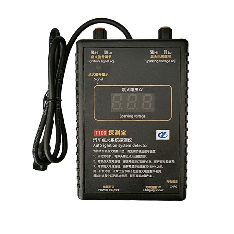 Detektor problema sustava paljenja automobila, automobilistički dijagnostički instrument, 24V, 20–65°C, model T100