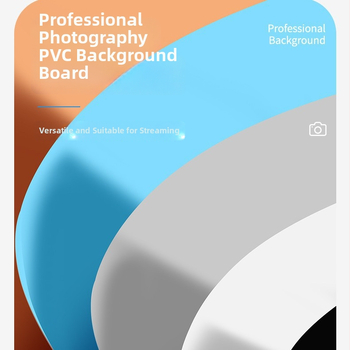 Suport de fundal portabil pentru fotografia produselor, cu bază din PVC și hârtie