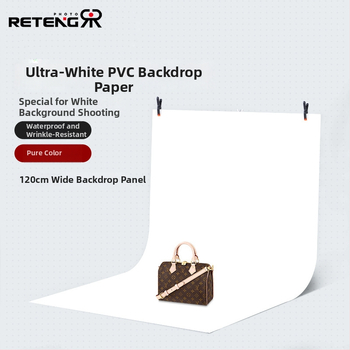RETENG PVC Pozadinski panel za fotografiju proizvoda, težina 0,4 kg.