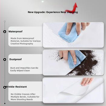 RETENG PVC Pozadinski panel za fotografiju proizvoda, težina 0,4 kg.
