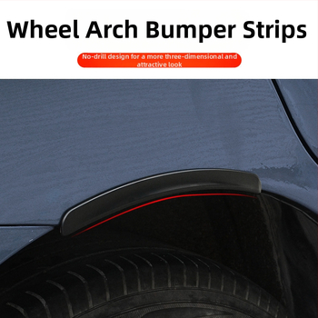 Xiaodao Univerzálna Gumová Protizrážková Páska pre Auto – Lepiaca Bez Vŕtania, Univerzálny Model, Vhodný pre Väčšinu Modelov