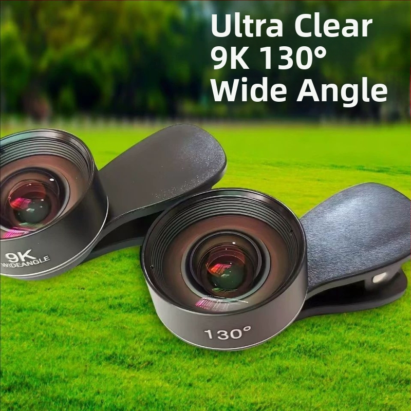 Desnai Externý objektív pre smartfón – širokouhlý objektív na fotografovanie a živé vysielanie, univerzálna kompatibilita s Apple a Huawei