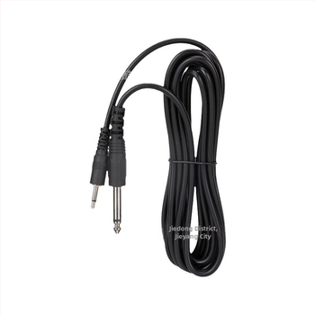 Cablu audio 6.5–3.5 pentru instrumente muzicale | PVC + nucleu de cupru | Model 08 | Ambalaj neutru PE zip