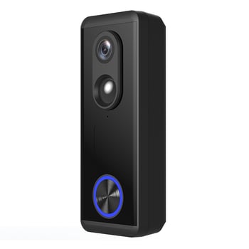 Sonerie video wireless cu cameră 5 MP HD, model X1-X2, Wi-Fi, alimentare pe baterie, consum 5W