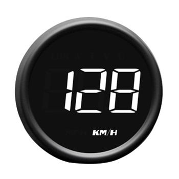 Display HUD pentru automobil – Instrument OBD II cu viteză, consum de combustibil și temperatură a apei – Model B1, ABS+PC, alimentare USB