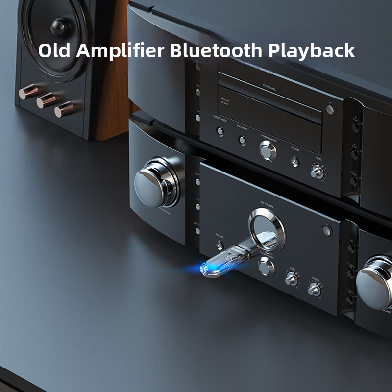 USB Bluetooth prijímač 5.3, USB rozhranie, Plug‑and‑Play, 80 Mbps, dosah 10 m