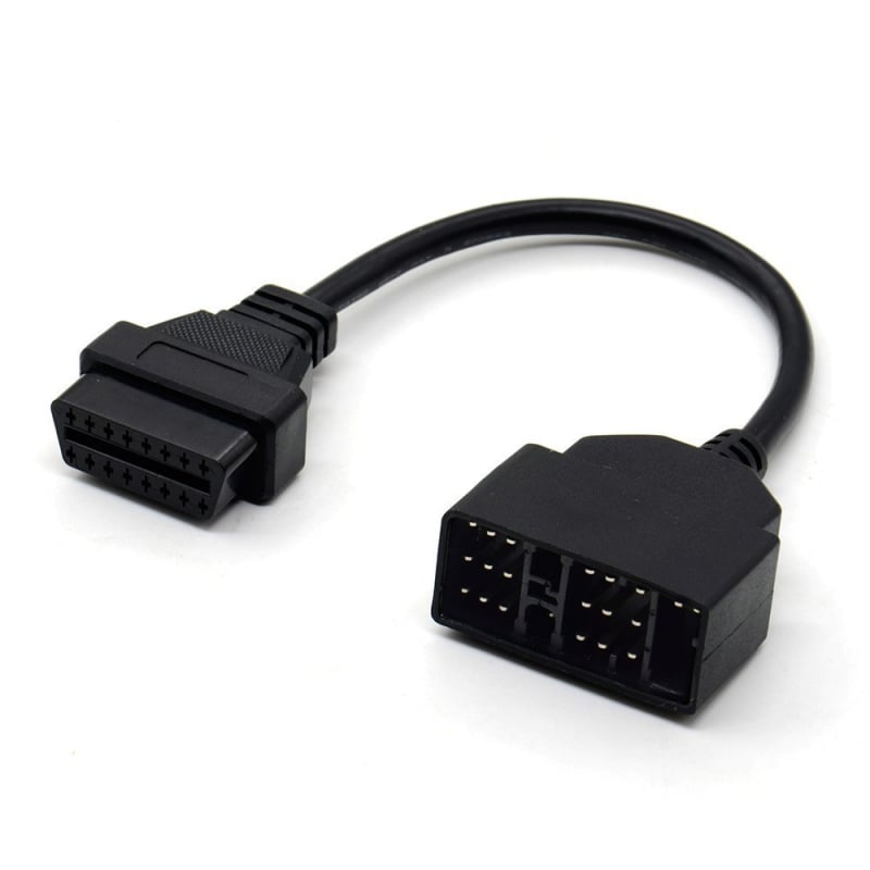 Toyota OBD2 kabel s 22/17/16-pin konektorima za automobil, napajanje 12-24V, radna temperatura 50°C, model Cable, marka AERMOTOR