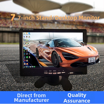 Autó LCD kijelző buszok és teherautókhoz (16:9; AV bemenet; felbontás 800×480/1024×600; modell CYL-7D)