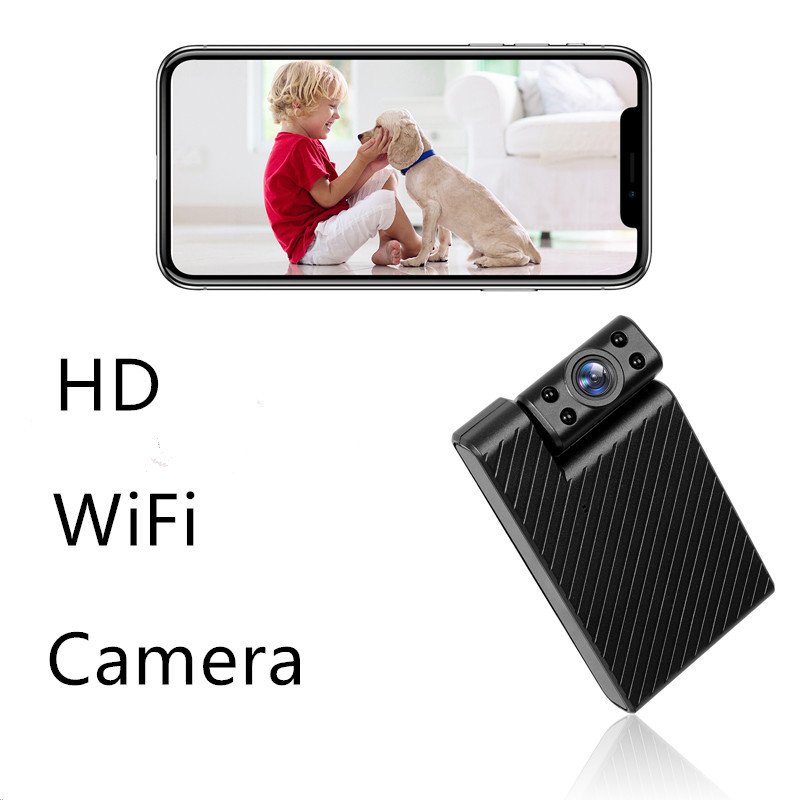 Forgatható lencséjű okos biztonsági kamera éjszakai látással; 60 mm fókusztávolság; 0–10 m hatótávolság; 720p felbontás; beltéri használat.