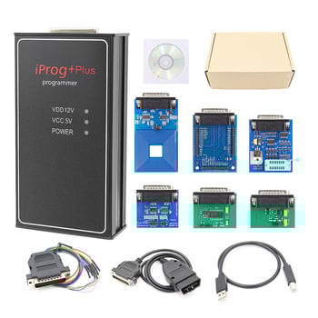 Автомобилен ECU детектор IPROG+ Plus 777, IMMO Mileage Airbag Reset Tool; захранване 9-16 V; работна температура -20°C до 80°C; модел IPROG+ Plus 777
