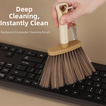 Kefa na čistenie klávesnice – PP materiál, antistatická, pre domáce použitie, 1 ks