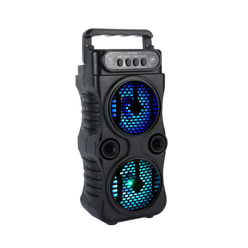 Mini Bluetooth zvučnik za računalo s dva zvučnika, USB/TF karticom – prenosni, vanjski, višefunkcionalni