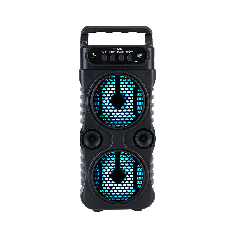Mini Bluetooth zvučnik za računalo s dva zvučnika, USB/TF karticom – prenosni, vanjski, višefunkcionalni