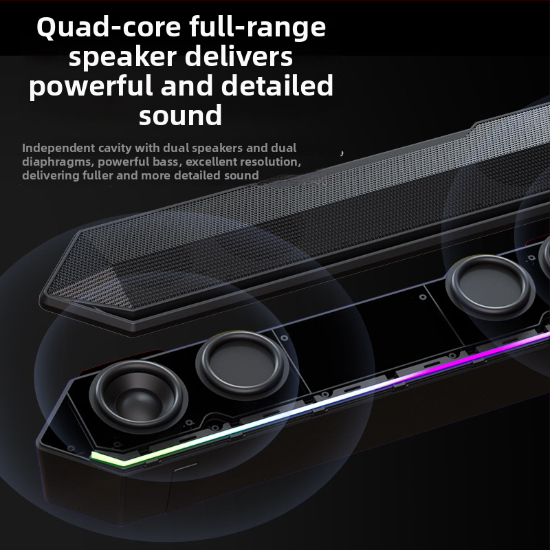 Havit M20 Bluetooth 5.3 stolné počítačové reproduktory, 2-kanálne, USB napájanie, 5W, 20Hz-20kHz