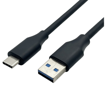 Cablu USB-A la USB-C 3.0, 0,3 m, ecranat, pentru dispozitive mobile și hard diskuri externe, până la 60W (3A/20V)
