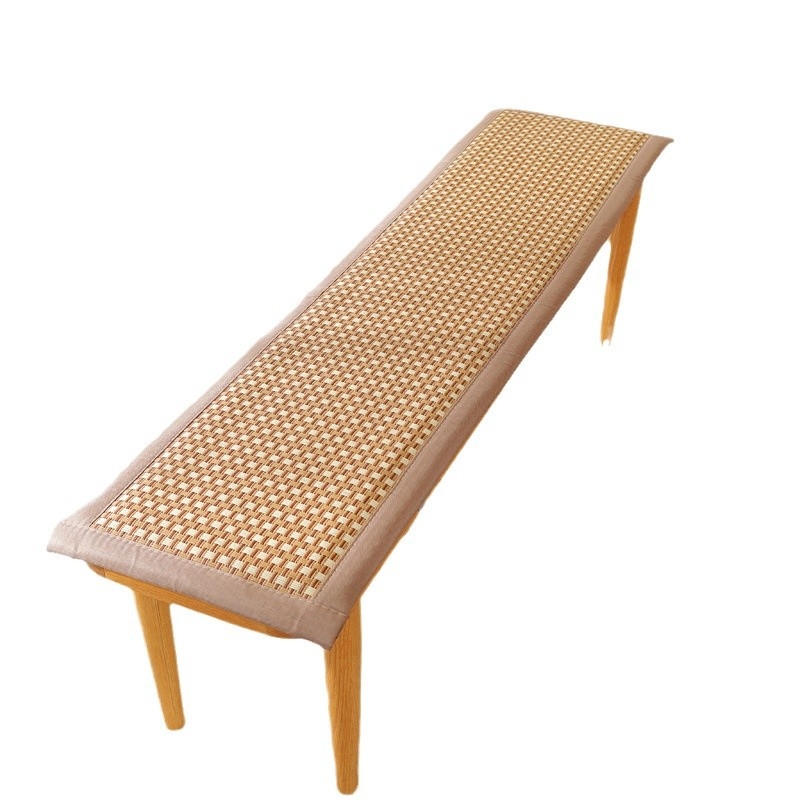 Jastuk za stolnu klupu - punjenje poliester, jednobojni kvadratni uzorak, za restorane i trgovinske prostore, moderni minimalistički stil