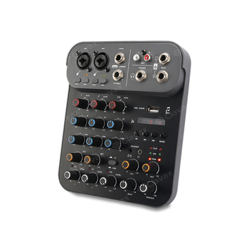 Profesionalni 4-kanalni USB Bluetooth audio miks za računalo i izvedbe uživo