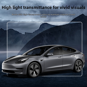 Staklena zaštitna folija za središnji zaslon Tesla Model 3 s alatom za brzu primjenu navigacija 2026. model YL