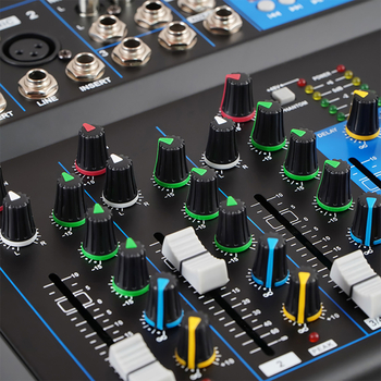 F4 mixer audio live, 4 canale, efecte și tuner, USB și alte interfețe, 20W