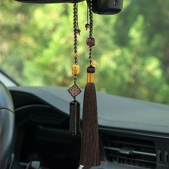 Auto privjesak s motívom Heart Sutra, kamen, kineski tradicionalni stil, unutarnja dekoracija