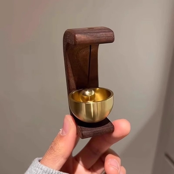 Μαγνητικό κουδούνι πόρτας, μεταλλικός κρεμαστός καμπάνας, μοντέρνο μινιμαλιστικό στυλ, First Benefit