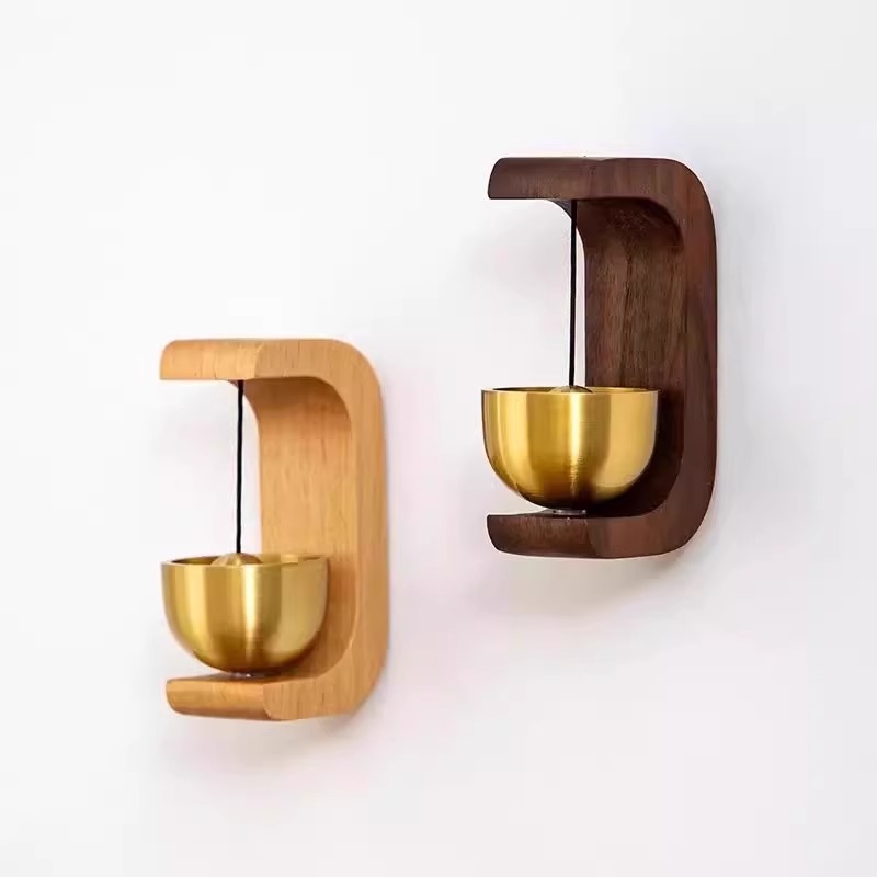 Μαγνητικό κουδούνι πόρτας, μεταλλικός κρεμαστός καμπάνας, μοντέρνο μινιμαλιστικό στυλ, First Benefit