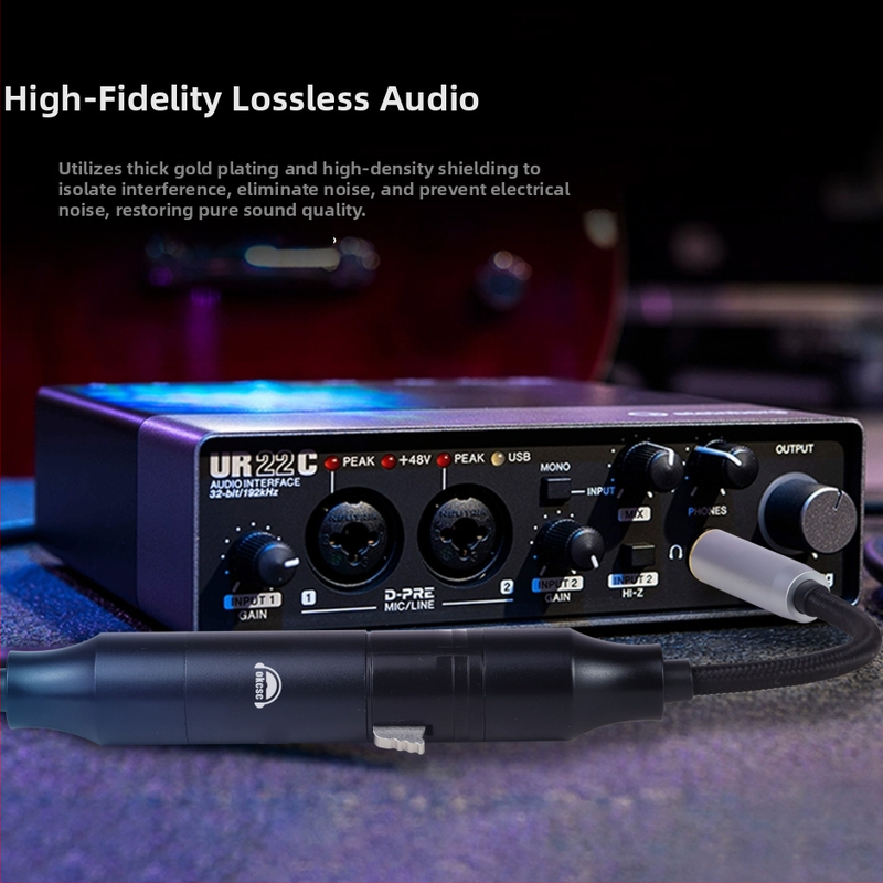 okcsc adaptér kábel 3,5 mm na XLR 4-pin, model 3MXLRC, meďové jadro, jeden konektor