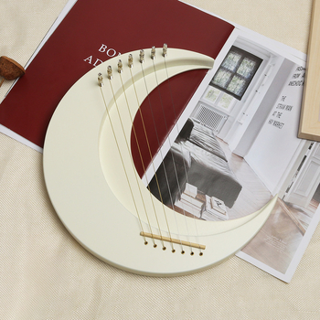 Άρπα – Λύρα ήμισελήνου, Μίνι όργανο σε σχήμα φεγγαριού, Βάρος 530 g, Υλικό: Άλλο