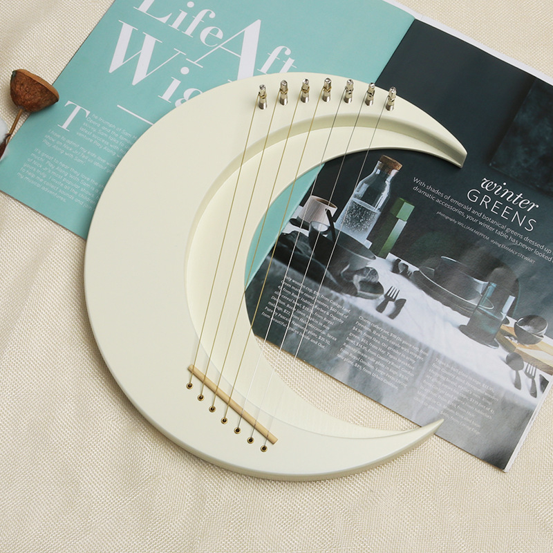 Άρπα – Λύρα ήμισελήνου, Μίνι όργανο σε σχήμα φεγγαριού, Βάρος 530 g, Υλικό: Άλλο