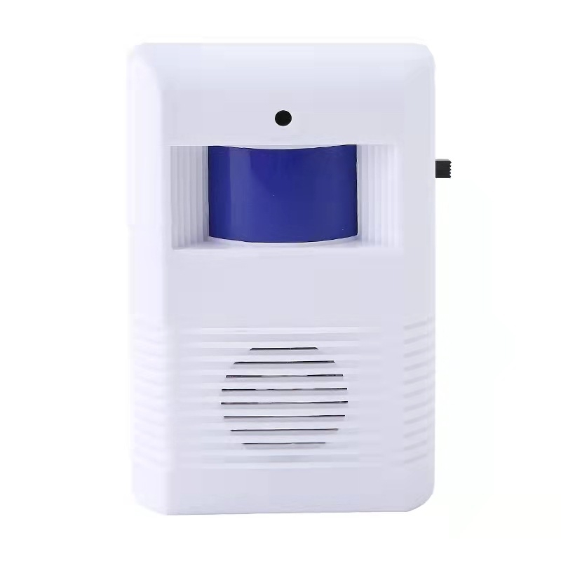 Sonerie de ușă cu senzor de inducție și anunț vocal, model KZ-02, alimentare cu baterie 4,5V, 20 de tonuri de sonerie, potrivită pentru magazine și hoteluri