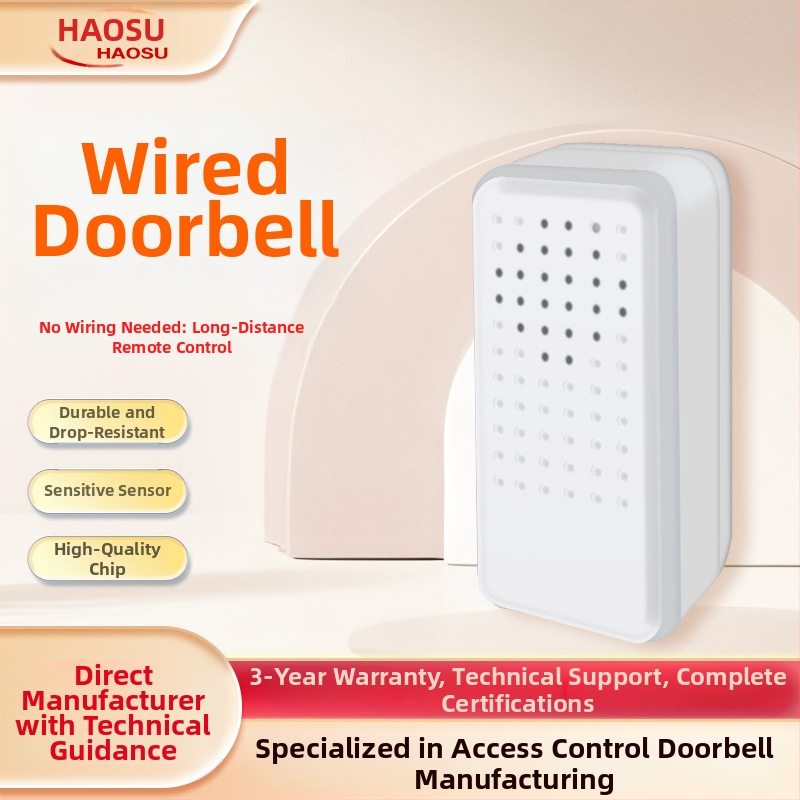 Sonerie wireless cu control de acces – Haosu Hwp-dbl200a, 5W (Brand Haosu; Model Hwp-dbl200a; Putere 5W; Utilizare: control de acces hotelier)