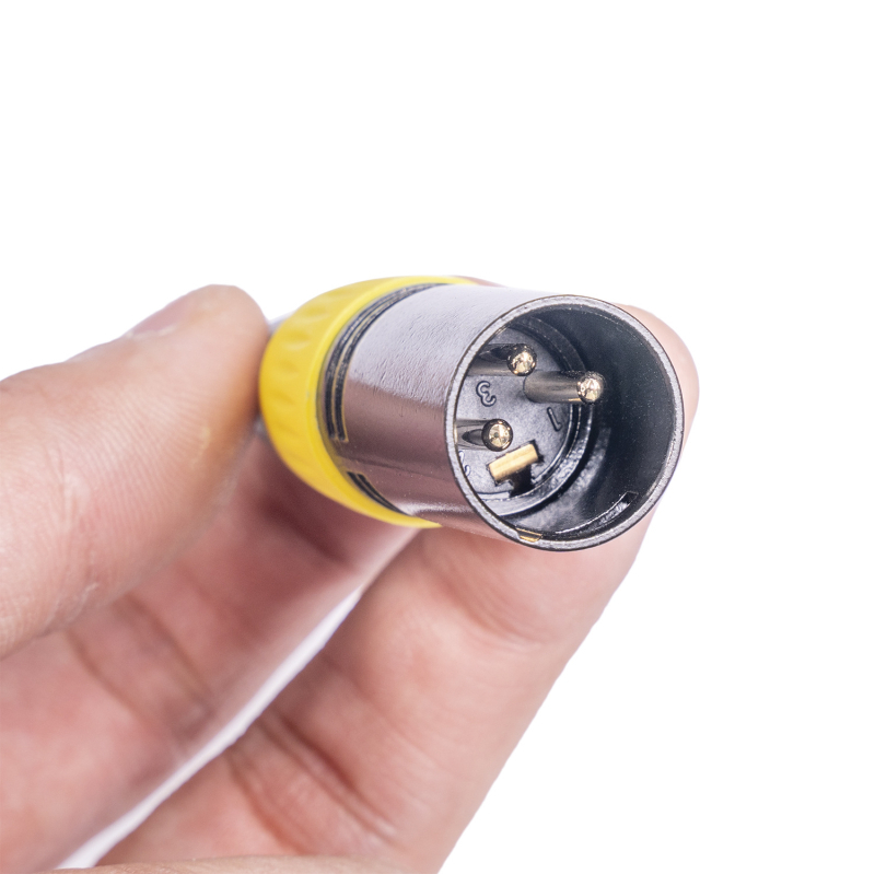 Audio kabel 3,5 mm na XLR 3-pinski muški, zlatim premazom, bakreno jezgro, Rexlis SB423XK108-03