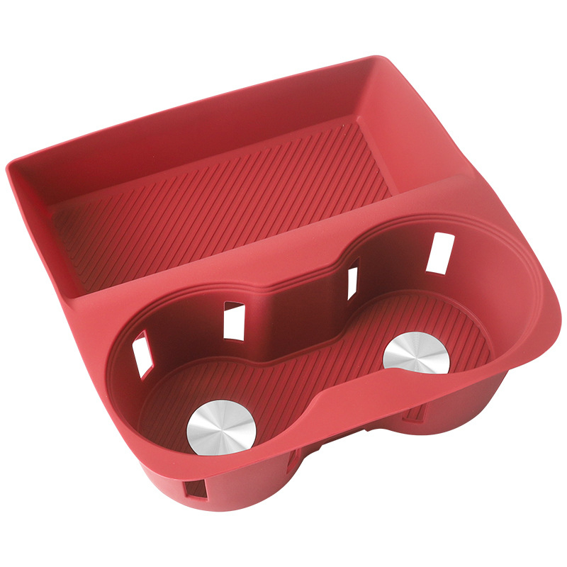 Night shark S7 silikonska podložnica za čašu u automobilu – bežično punjenje, unutarnja središnja konzola, auto dodatak