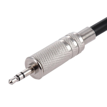 dx Audio kabel 6,5 mm na 3,5 mm, troje vodiča, bakreno jezgro, niklano, za računalnu perifernu opremu