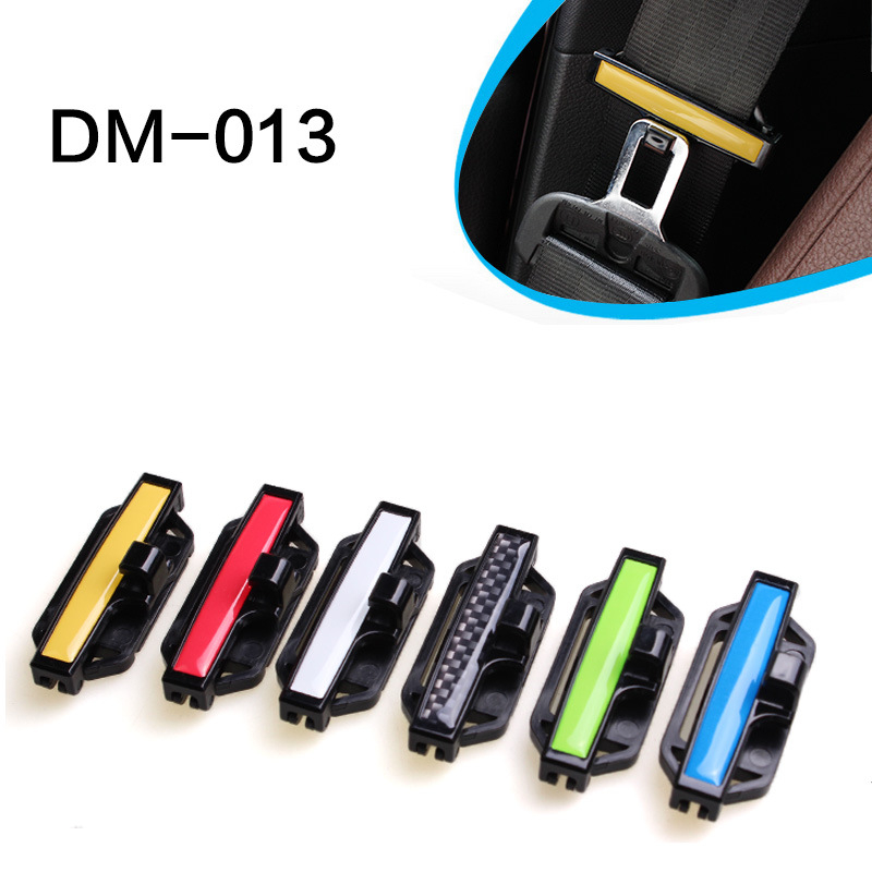 DM-013 ABS klip za auto pojas s otisnutim logom, mogućnost privatne oznake