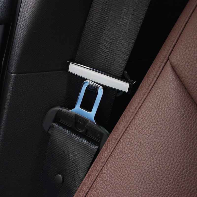 DM-013 ABS klip za auto pojas s otisnutim logom, mogućnost privatne oznake