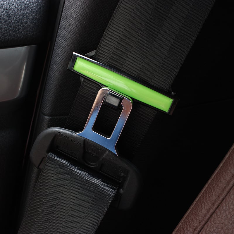 DM-013 ABS klip za auto pojas s otisnutim logom, mogućnost privatne oznake
