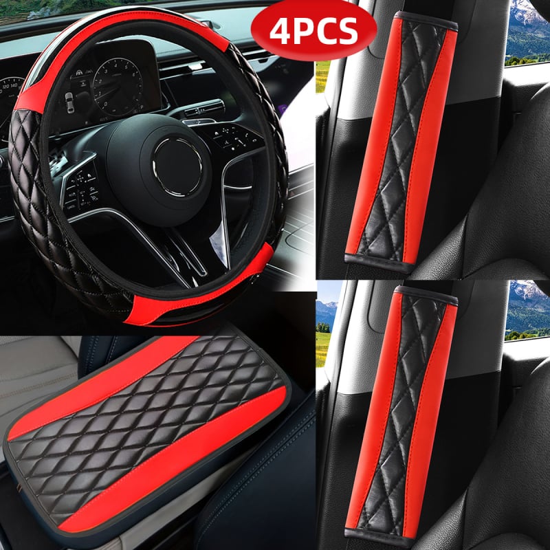 Navlaka volana od PU kože s balončićima zraka, ručno šivana, univerzalna prilagodba, poslovni stil