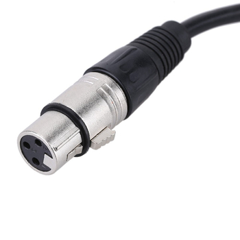 XLR balansirani kabel za mikrofon, muški–ženski, 6,5 mm trožilni, za mikserski uređaj, duljine 1,5/3/5/10 m