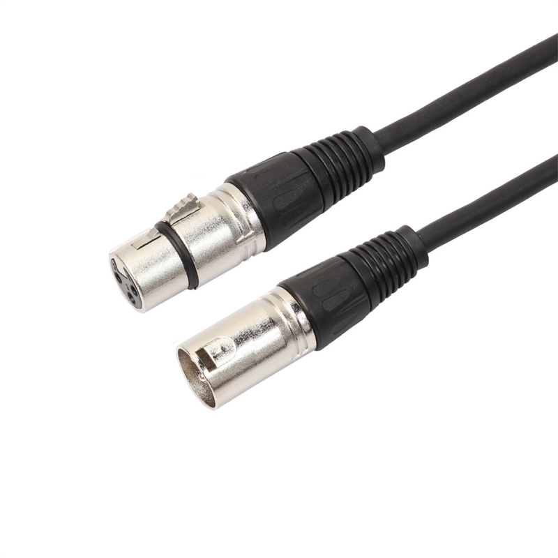 XLR balansirani kabel za mikrofon, muški–ženski, 6,5 mm trožilni, za mikserski uređaj, duljine 1,5/3/5/10 m
