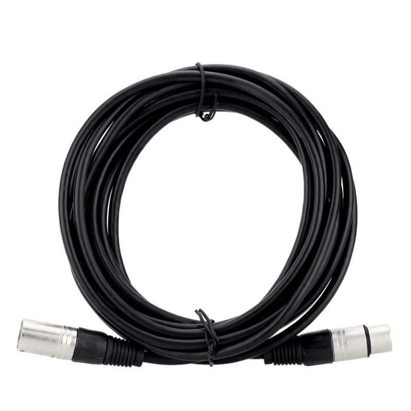 XLR balansirani kabel za mikrofon, muški–ženski, 6,5 mm trožilni, za mikserski uređaj, duljine 1,5/3/5/10 m