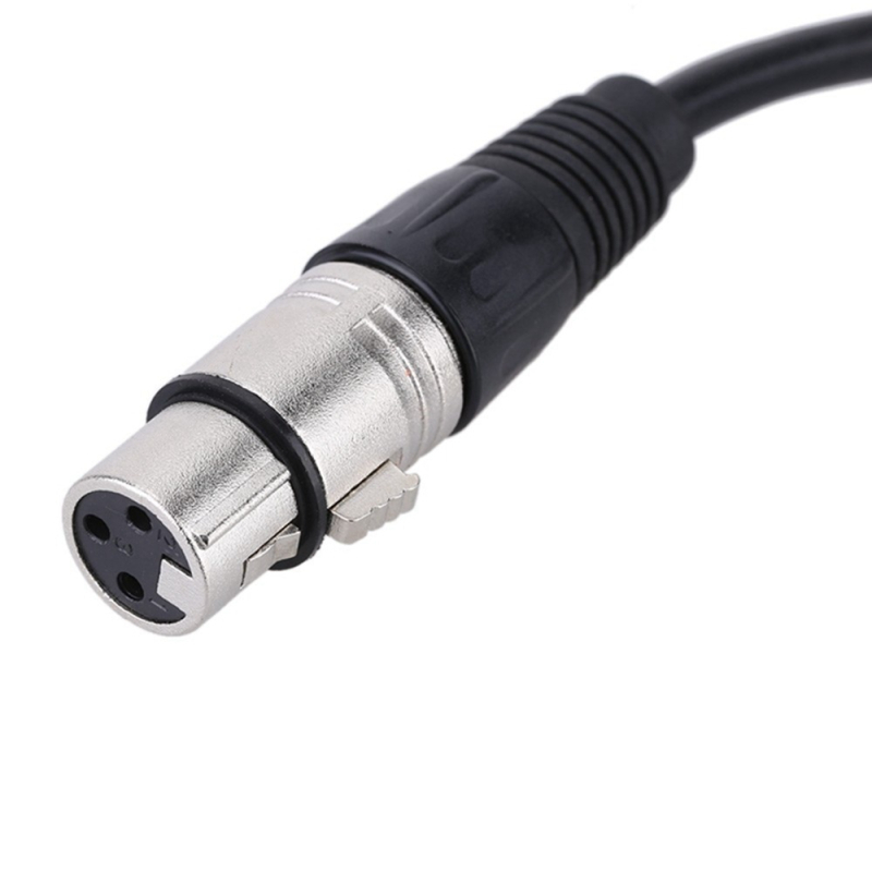 XLR balansirani kabel za mikrofon, muški–ženski, 6,5 mm trožilni, za mikserski uređaj, duljine 1,5/3/5/10 m