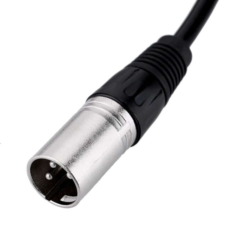XLR balansirani kabel za mikrofon, muški–ženski, 6,5 mm trožilni, za mikserski uređaj, duljine 1,5/3/5/10 m
