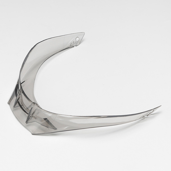 Pista aripioară spate pentru cască – lamelă GPR, spoiler pistă rotund GPRR, duckbill