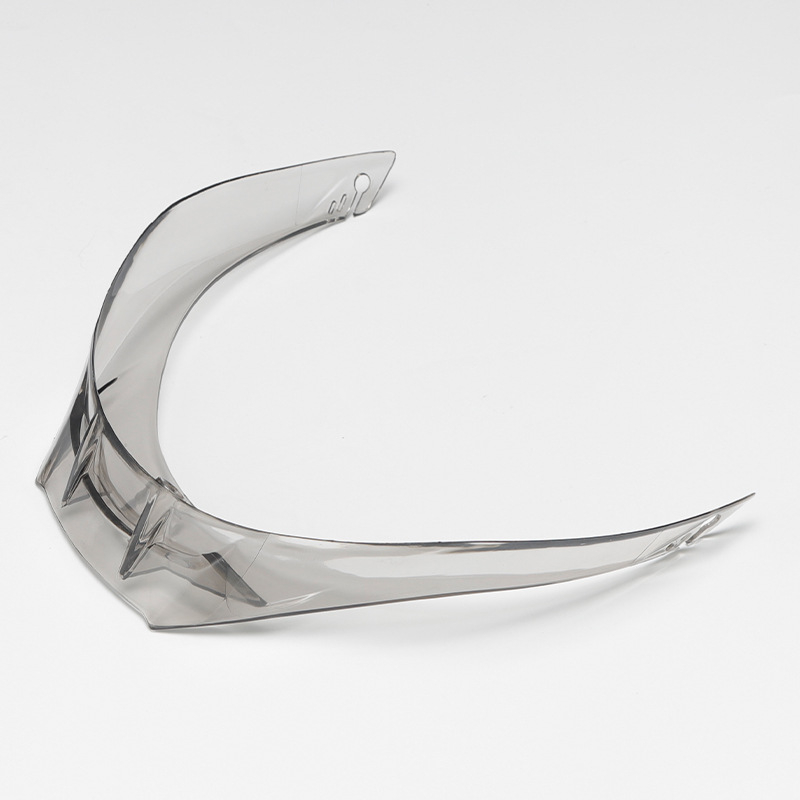 Pista aripioară spate pentru cască – lamelă GPR, spoiler pistă rotund GPRR, duckbill